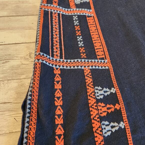 Madewell Scoop Neck Embroidered Fringe Tank Top Size Small - Picture 9 of 9